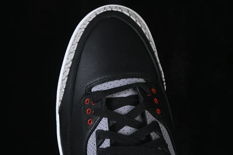 All categories Air Jordan Jordan series basketball shoes Air Jordan 3 LJR version Air Jordan 3 "Black Cement" AJ3 Jordan 3 first year black cement DN3707-010